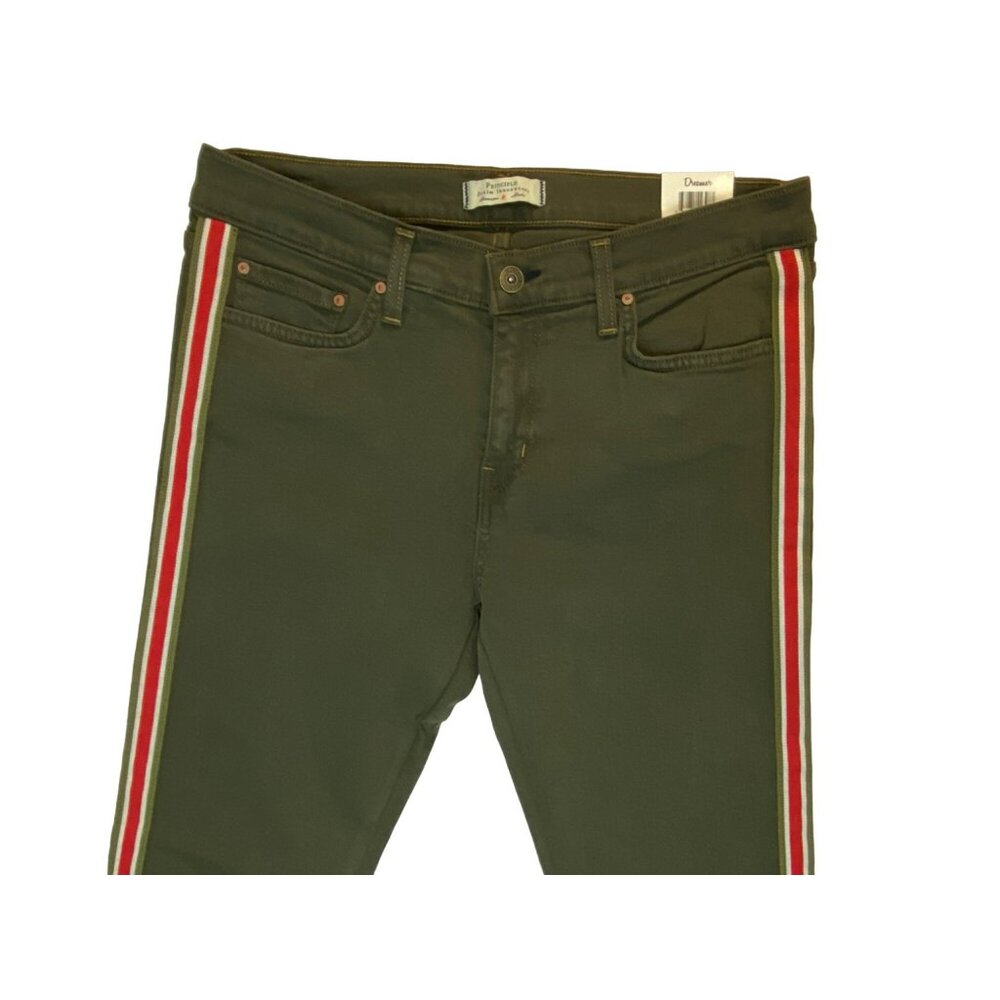 Principle Jeans NWT! 32 Mid Rise Skinny Dreamer Jackpot Olive Green $166 MSRP! - Picture 7 of 11